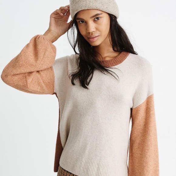 Madewell Sweaters - Madewell Colorblock Sweater